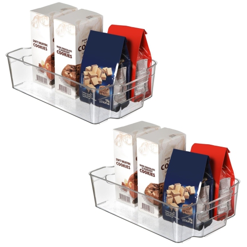 Jessar - Set of 2 Storage Organizers for Fridge or Freezer, 32 X 21 X 9cm