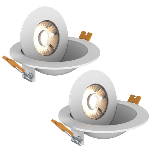 XTRICITY  - Set Of 2 Rotating Recessed Led Lights, 10W, 750 Lumens, 3 Lighting Color Options