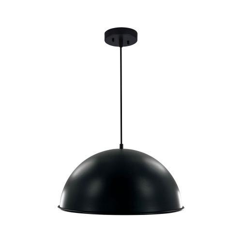 Xtricity - Pendant, 17.91" Width, From the Trebecca Collection, Black