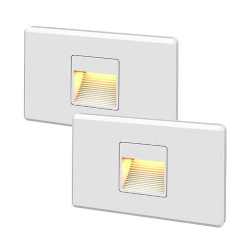 XTRICITY  - Set Of 2 Led Safety Stair Lights, 2.5W, 25 Lumens, 3000K Soft In White