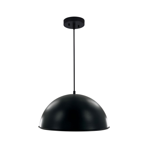 Xtricity - Pendant, 14.17" Width, From the Trebecca Collection, Black
