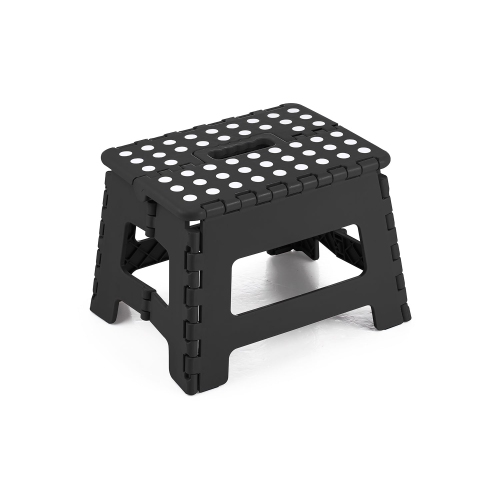 Jessar - Plastic Folding Step, 29cm x 22cm x 22cm, Black