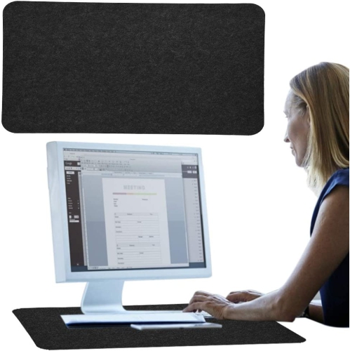 Tapis de bureau d'ordinateur, grand tapis de souris de clavier de table,  repose-poignets confortable pour la saisie de texte