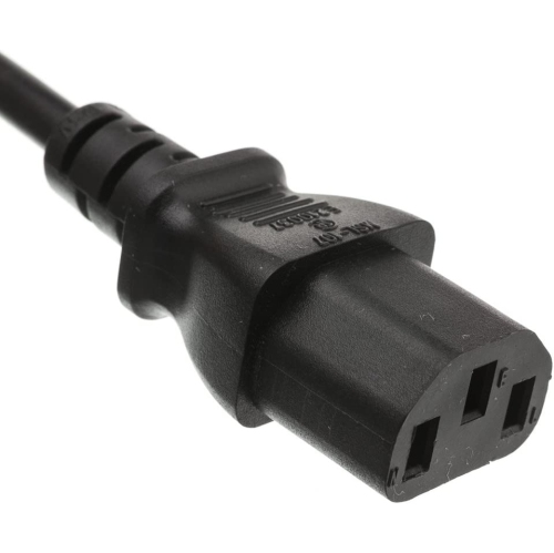 3-Feet Power Cord, UL/CSA, Color Black