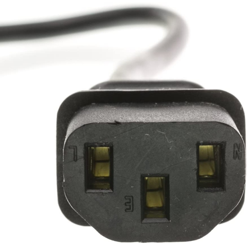 3-Feet Power Cord, UL/CSA, Color Black