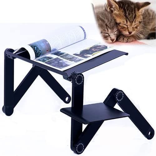 GENERIC  Portable Adjustable Laptop Computer Notebook Desk Stand Folding Laptop Table Book Reading Holder Lightweight Ergonomic