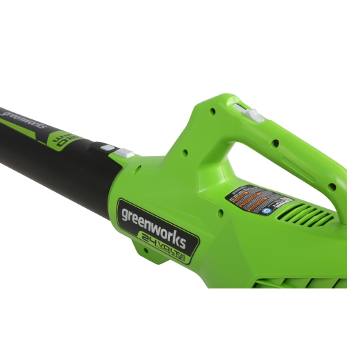 Greenworks 24V String Trimmer and Blower Combo, 2.0Ah USB Battery and Charger Included