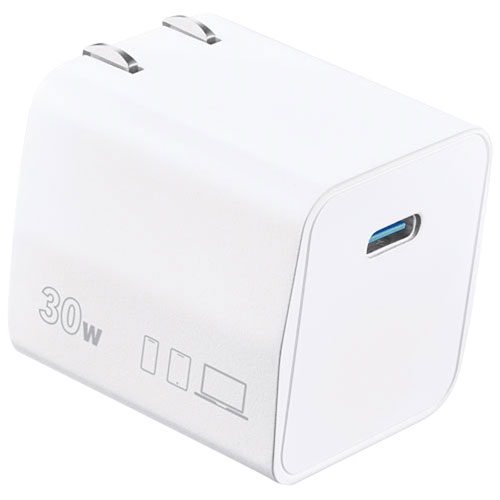 Insignia 30W USB-C Wall Charger - White - Only at Best Buy