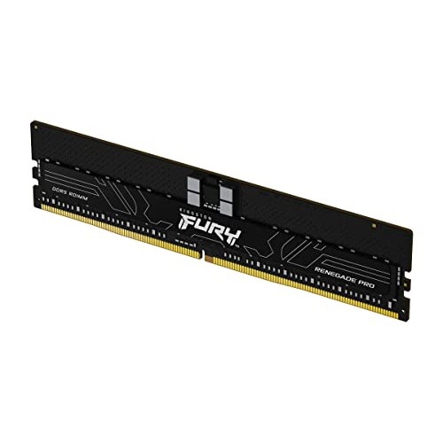 Kingston Fury Renegade Pro PnP 16GB 4800MT Mo/s DDR5 Go ECC Reg CL36 DIMM Module de mémoire de bureau - KF548R36RB-16