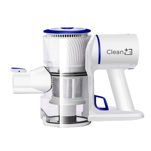 Clean Plus Powerful Cordless Stick Vacuum - White And Blue