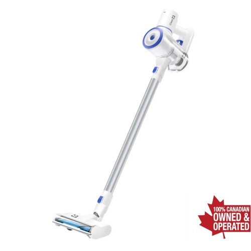 Clean Plus Powerful Cordless Stick Vacuum - White And Blue