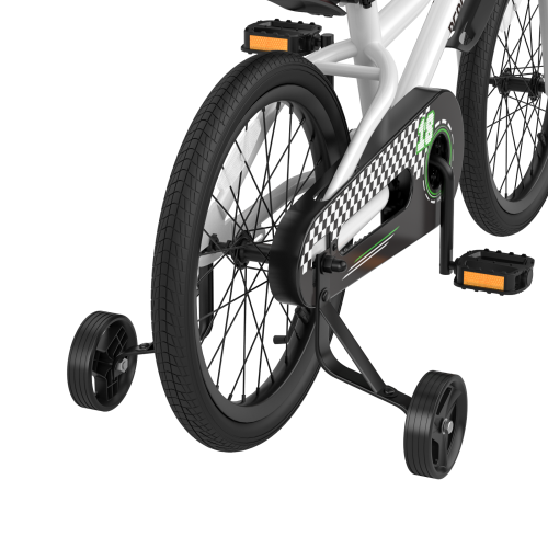 Costway 18" Kid's Bike with Removable Training Wheels & Basket for 4-8 Years Old