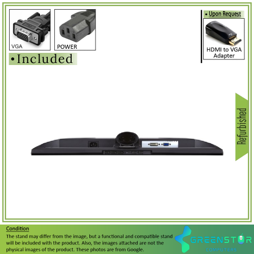 ViewSonic VA2445-LED 24" Widescreen 1920x1080 Full HD LED TN Monitor by VIEWSONIC - Refurbished condition - Image 5