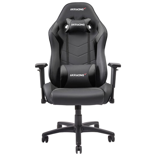 Fauteuil de jeu ergonomique en similicuir Core SX-Wide d'AKRacing - Noir