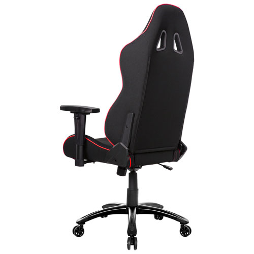AKRacing Core EX-Wide Ergonomic Fabric Gaming Chair - Black/Red