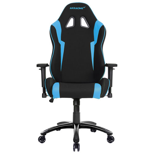 AKRacing Core EX-Wide Ergonomic Fabric Gaming Chair - Black/Blue