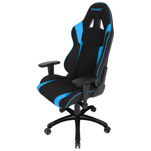 AKRacing Core EX-Wide Ergonomic Fabric Gaming Chair - Black/Blue