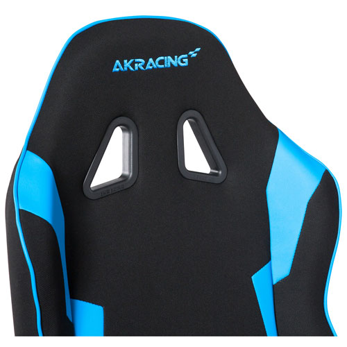 AKRacing Core EX-Wide Ergonomic Fabric Gaming Chair - Black/Blue