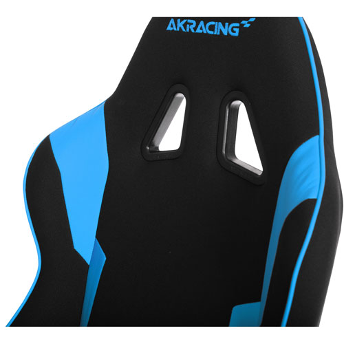 AKRacing Core EX-Wide Ergonomic Fabric Gaming Chair - Black/Blue