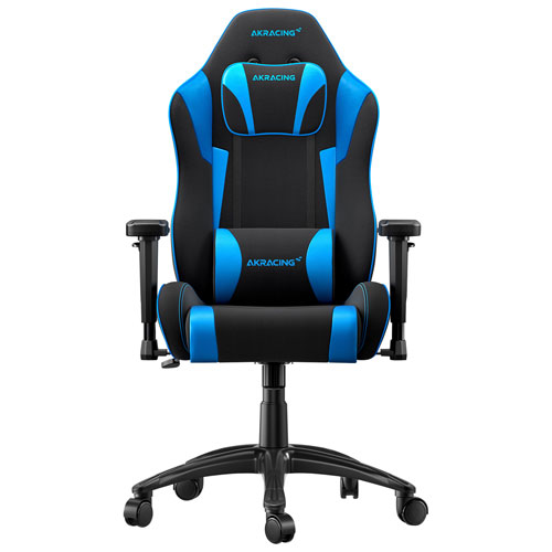 AKRacing Core EX SE Ergonomic Fabric Gaming Chair Black Blue