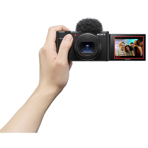 Sony ZV-1 II Content Creator Vlogger Camera with 18-50mm Lens - Black