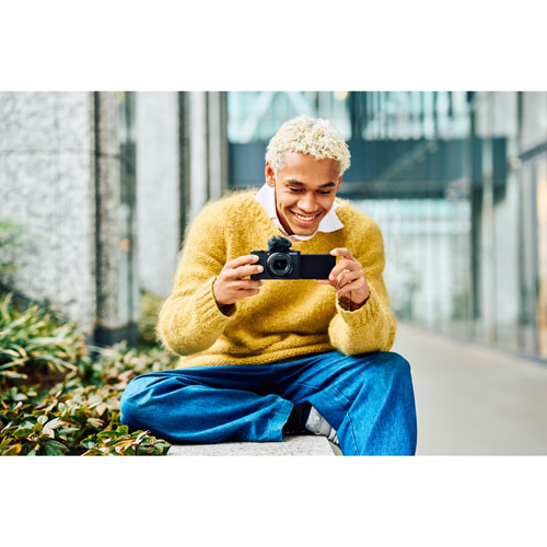 Sony ZV-1 II Content Creator Vlogger Camera with 18-50mm Lens - Black