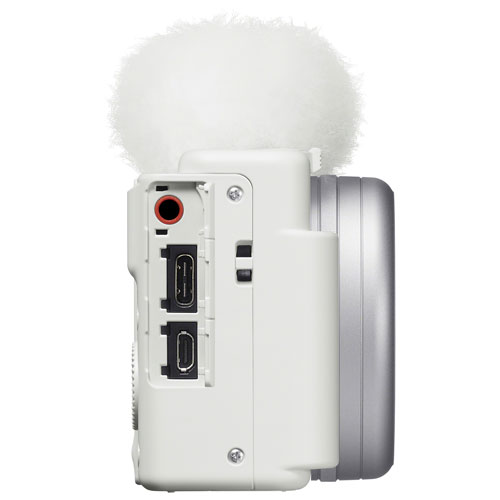 Sony ZV-1 II Content Creator Vlogger Camera with 18-50mm Lens - White