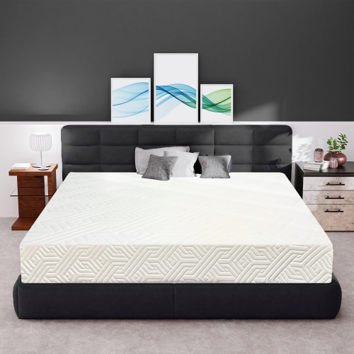 VISCOLOGIC  Astro [Proudly Canadian Made] Medium Firm Cool- Gel Infused-Memory Foam Double Size Mattress