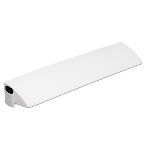 Gymax Full Size Bed Wedge Pillow with Side Pocket Bed Gap Filler 54'' x 10'' x 6'' White