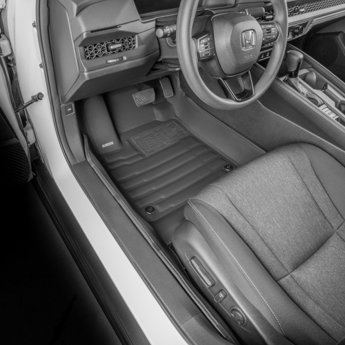 TuxMat - for Honda Accord Hybrid 2023-2026 Models - Custom Car Mats - Maximum Coverage, All Weather, Laser Measured - This Full Set Includes 1st and