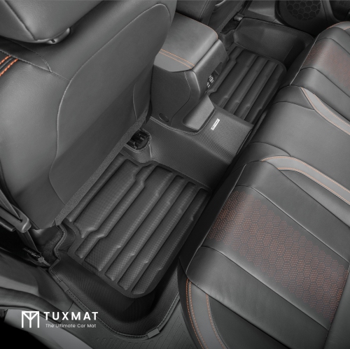TuxMat - for Subaru Crosstrek 2024-2026 Models - Custom Car Mats - Maximum Coverage, All Weather, Laser Measured - This Full Set Includes 1st and 2nd