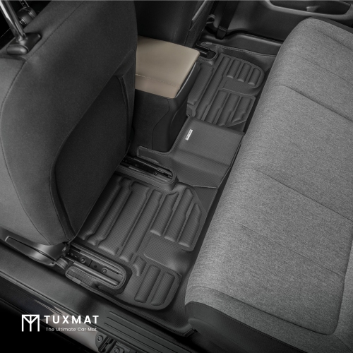 Tapis TuxMat - Pour les modèles Mazda MX-30 2022-2024 - Tapis d'auto sur mesure - Couverture maximale, toutes saisons, mesuré au laser - Cet ensemble