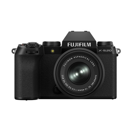 Appareil photo sans miroir X-S20 de Fujifilm avec objectif 15-45 mm