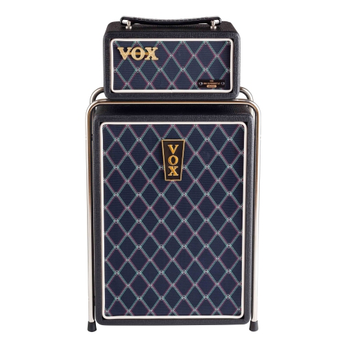 Remis à neuf - haut-parleur Bluetooth avec amplificateur MSB50AUDIOBK Mini Super Beatle de Vox, noir