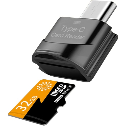 Lecteur de cartes SD/TF USB C vers Micro SD TF SDXC lecteur de cartes  mémoire SDHC, adaptateur OTG pour lecteur de cartes externes de type C