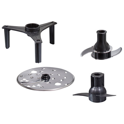 Robot culinaire Stack & Snap d'Hamilton Beach - 10 tasses - 500 W - Noir