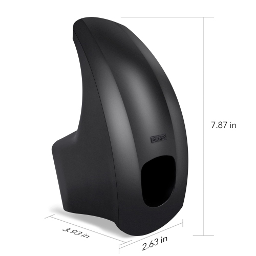 Support mural et support de chargeur de câble compatible avec le connecteur mural Tesla - accessoire de protection pour votre chargeur Tesla (Noir)