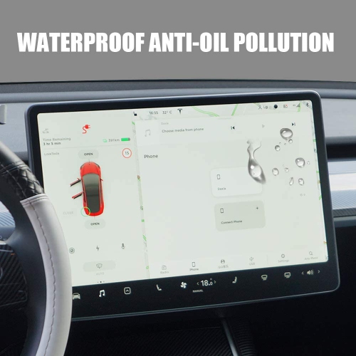 Tesla Model 3 Model Y Anti-Glare Anti-Fingerprint 15" Center Console Screen Protector(Matte)