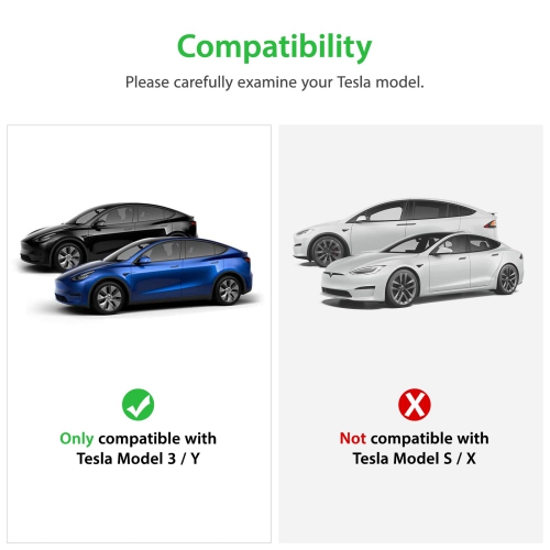 Silkfeel Glass Screen Protector designed for Tesla Model 3 / Y Center Control Touchscreen Automatic Alignment Anti Glare 9H Hardness