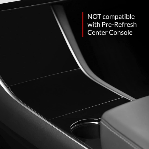 Tesla 2021-2023 Model 3/Y Refresh Center Console Wraps - 2 Sets Per Order with Bubble Scraper