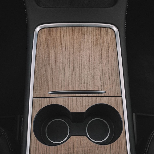 Tesla 2021-2023 Model 3/Y Refresh Center Console Wraps - 2 Sets Per Order with Bubble Scraper
