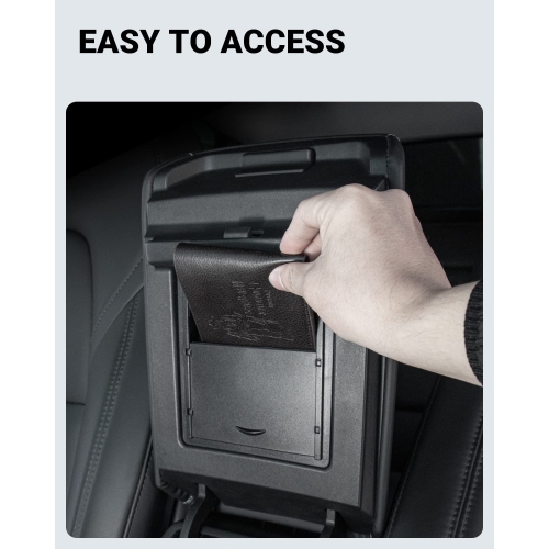 Tesla Model 3 Model Y Center Console Organizer Armrest Hidden Storage Box Accessories 2017-2023