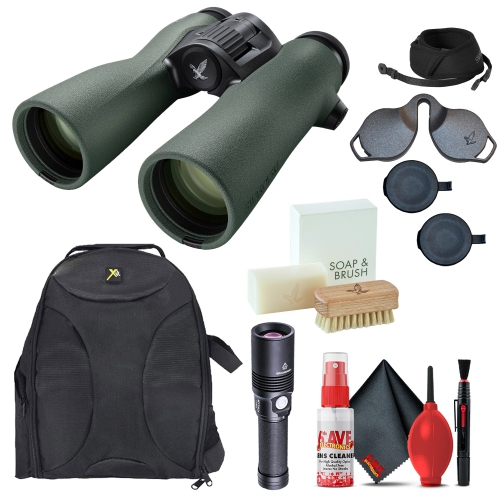 Swarovski NL Pure Binoculars with Basic Accessory Bundle