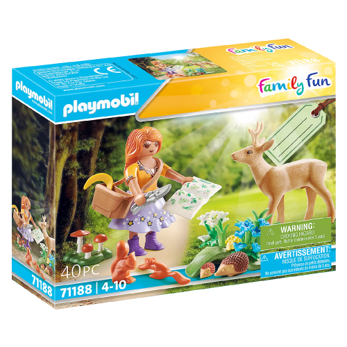 PLAYMOBIL  Family Fun: Plant Scientist Gift Set