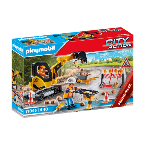 PLAYMOBIL  City Action: Road Construction