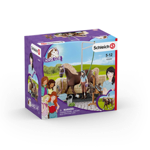 SCHLEICH  Washing Area With Horse Club Emily & Luna Love it