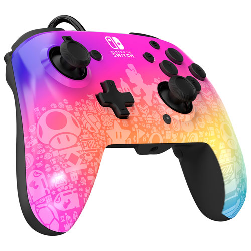 PDP REMATCH Wired Controller for Switch - Star Spectrum