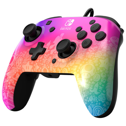 PDP REMATCH Wired Controller for Switch - Star Spectrum