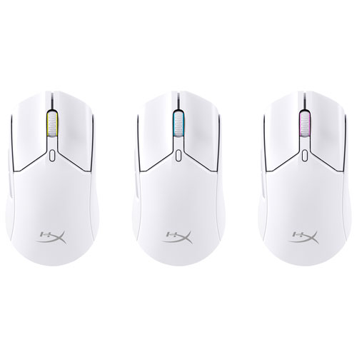 HyperX Pulsefire Haste 2 26000 DPI Wireless 6N0A9AA Gaming Mouse - White