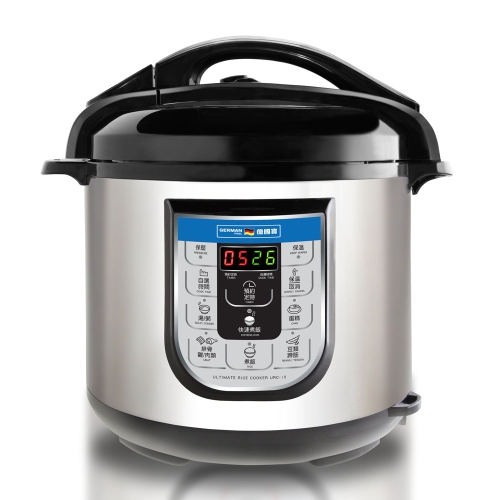 German Pool® 120V 6 Litre Digital Multi- Functional, Stainless Steel, Programmable Pressure Rice cooker. Free Shipping